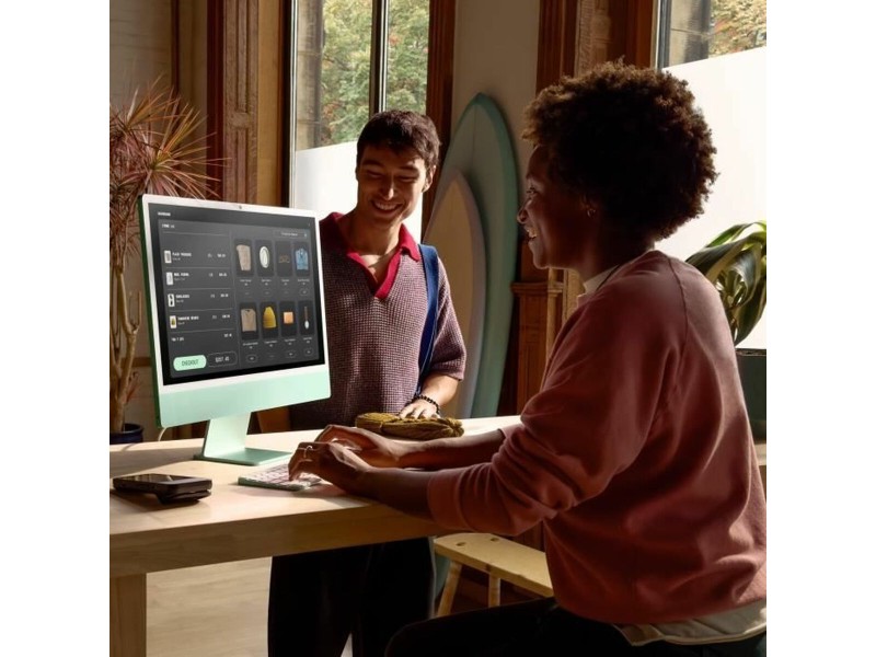 Всичко е едно Apple iMac 23,5 M4 16 GB RAM 256 GB SSD NaN –  BB Всичко в едно