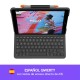 Универсален калъф за таблет и клавиатура Logitech 920-009478 Сив Графит Испанска Qwerty QWERTY NaN –  BB Клавиатури
