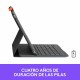 Универсален калъф за таблет и клавиатура Logitech 920-009478 Сив Графит Испанска Qwerty QWERTY NaN –  BB Клавиатури