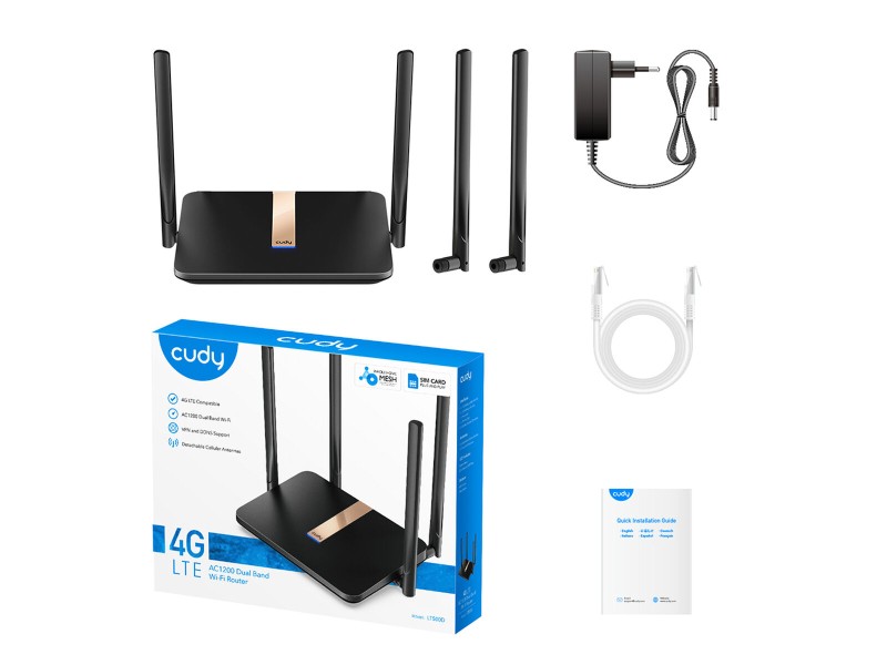 Рутер Cudy LT500D_EU NaN –  BB Рутери