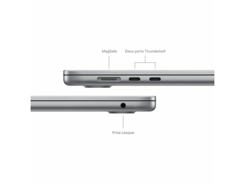 Лаптоп Apple MacBook Air M3 16 GB RAM 256 GB 15,3 M3 NaN –  BB Лаптопи