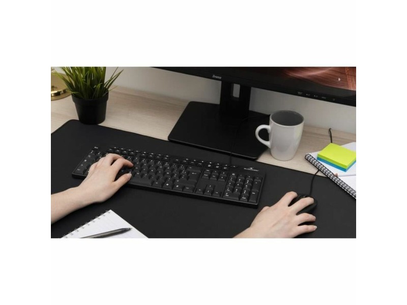 Клавиатура Bluestork MEDIA OFFICE Черен AZERTY NaN –  BB Клавиатури