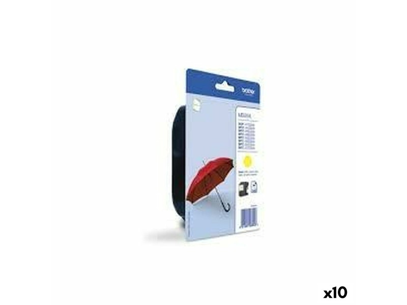 Оригиална касета за мастило Brother DCP-J4120DW / MFC-J4420DW, J4620DW Жълт (10 броя) NaN –  BB Касети с мастило