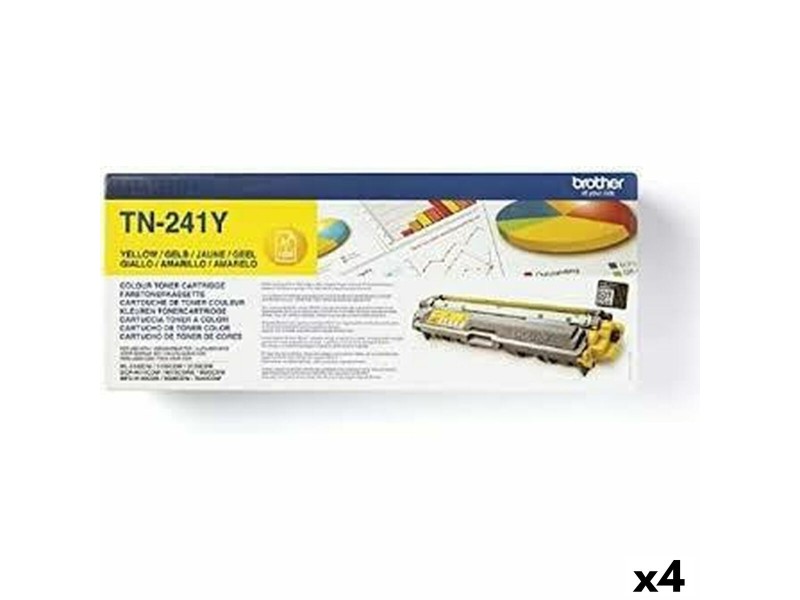Oригинален тонер Brother HL3140CW/HL3150CDW Жълт (4 броя) NaN –  BB Тонер касети