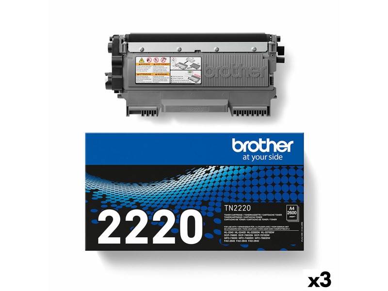 Oригинален тонер Brother HL2240D/2250DN/2270DW Черен (3 броя) NaN –  BB Тонер касети