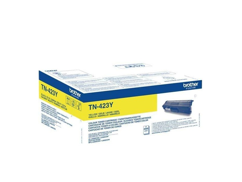 Oригинален тонер Brother HLL8260CDW HLL8360CDW HLL9310CDW TN423Y Жълт (4 броя) NaN –  BB Тонер касети