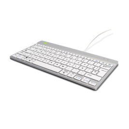 Клавиатура R-Go RGOCOESWDWH Бял Испанска Qwerty