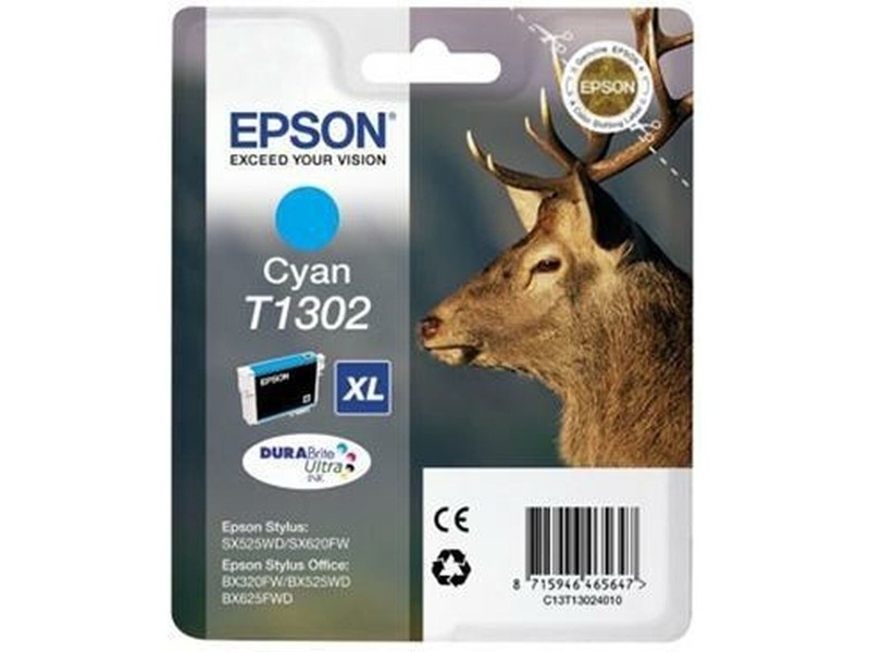 Оригиална касета за мастило Epson BX320FW Синьо-зелен (8 броя) NaN –  BB Касети с мастило
