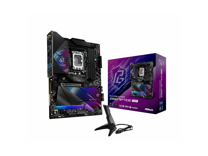 Дънна платка ASRock Z890 Riptide WiFi Intel Z890 LGA 1851 NaN –  BB Дънни платки