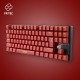 Клавиатура с мишка FR-TEC OP4001 QWERTY Бургундия NaN –  BB Пакети клавиатура и мишка