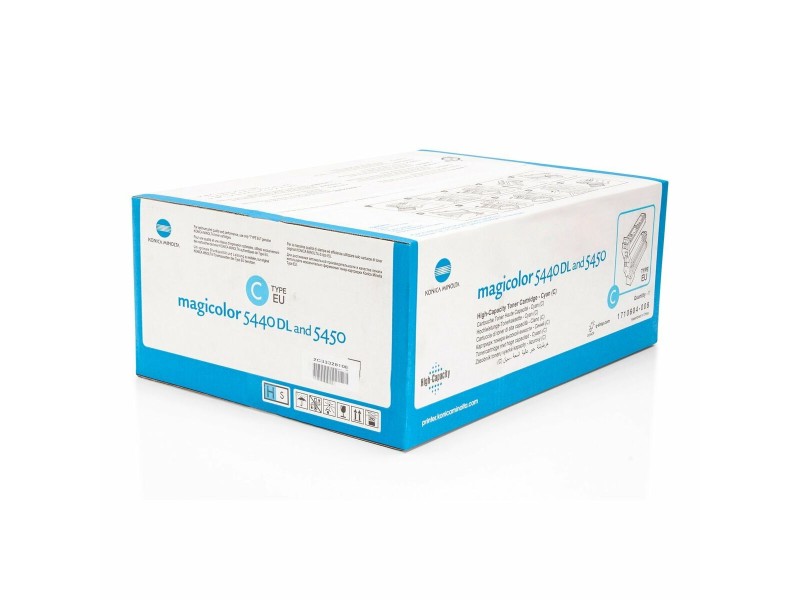 Toнер Konica Minolta Magic Color 5440DL5450 Синьо-зелен NaN –  BB Тонер касети