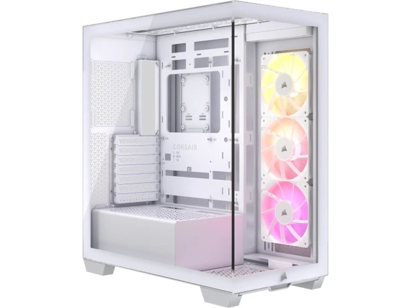 ATX полу-висока кутия Corsair CC-9011279-WW Бял Многоцветен NaN –  BB Калъфи за настолни компютри