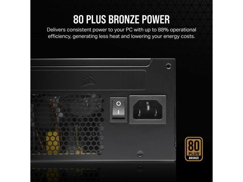 Захранване Corsair CP-9020278-EU ATX 650 W 80 Plus Bronze NaN –  BB Захранвания