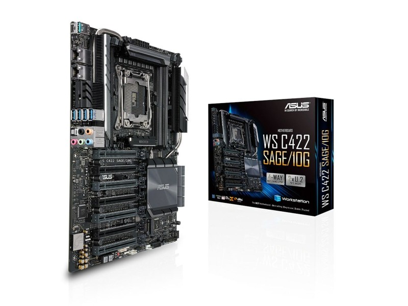Дънна платка Asus WS C422 SAGE/10G LGA 2066 INTEL® C422 NaN –  BB Дънни платки