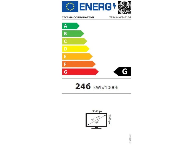Монитор Videowall Iiyama ProLite TE8614MIS-B2AG 86 4K Ultra HD Монитор Videowall Iiyama ProLite TE8614MIS-B2AG 86 4K Ultra HD NaN – BB Монитори за видеостена