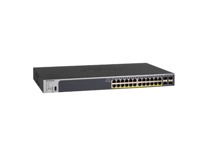 Суич Netgear GS728TP-300EUS NaN –  BB Мрежови комутатори