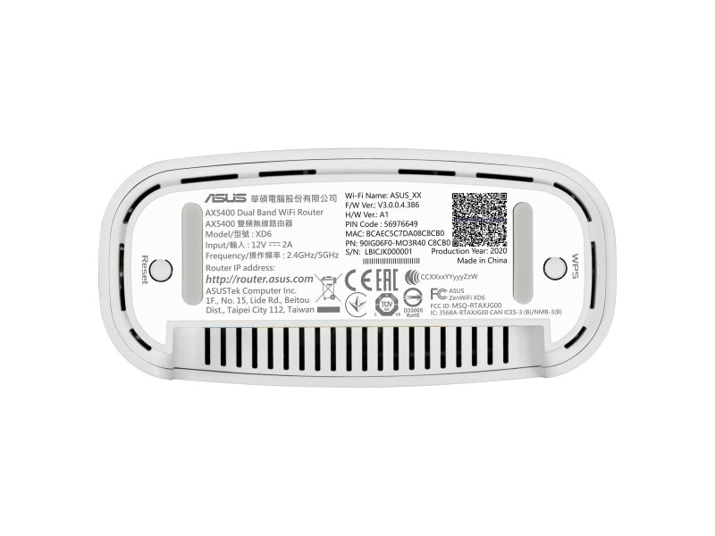 Рутер Asus ZenWiFi XD6 NaN –  BB Рутери