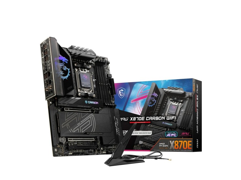 Дънна платка MSI MPG X870E CARBON WIFI AMD AM5 AMD NaN –  BB Дънни платки