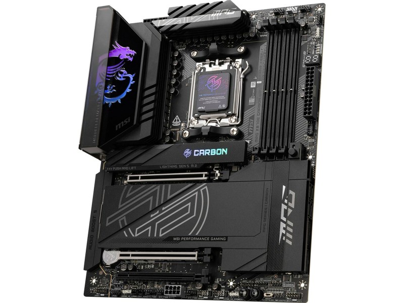 Дънна платка MSI MPG X870E CARBON WIFI AMD AM5 AMD NaN –  BB Дънни платки