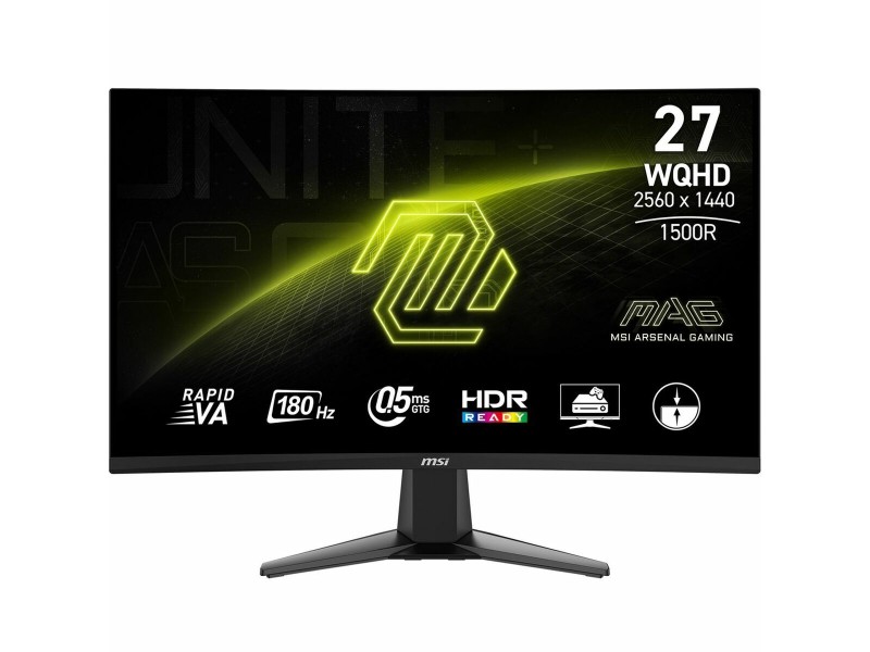 Gaming монитор MSI MAG 27CQ6F Quad HD 27 180 Hz NaN –  BB Монитори