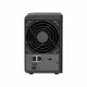 SATA 5.25 калъф за SATA 2.5 Synology DS224+ Черен Intel Celeron J4125 NaN –  BB Мрежово прикачено хранилище