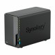 SATA 5.25 калъф за SATA 2.5 Synology DS224+ Черен Intel Celeron J4125 NaN –  BB Мрежово прикачено хранилище