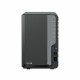 SATA 5.25 калъф за SATA 2.5 Synology DS224+ Черен Intel Celeron J4125 NaN –  BB Мрежово прикачено хранилище