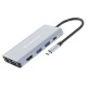 USB извод Conceptronic 110519307101 Сив Многоцветен 100 W NaN –  BB USB хъбове