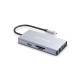 USB извод Conceptronic 110519307101 Сив Многоцветен 100 W NaN –  BB USB хъбове