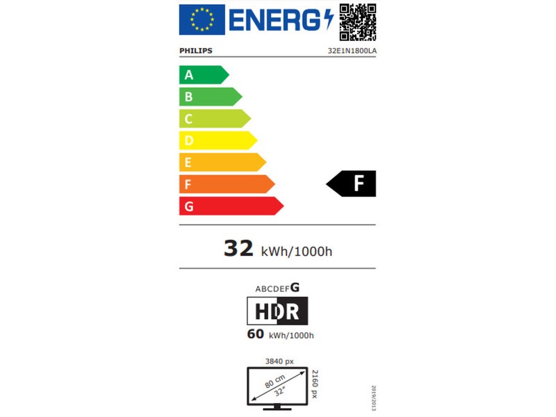 Монитор Philips 32E1N1800LA/00 4K Ultra HD 31,5 60 Hz 50-60 Hz Монитор Philips 32E1N1800LA/00 4K Ultra HD 31,5 60 Hz 50-60 Hz NaN – BB Монитори