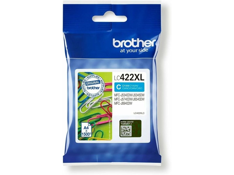Оригиална касета за мастило Brother MFCJ5340DW MFCJ5740DW MFCJ6540DW MFCJ6940DW Синьо-зелен (5 броя) NaN –  BB Касети с мастило