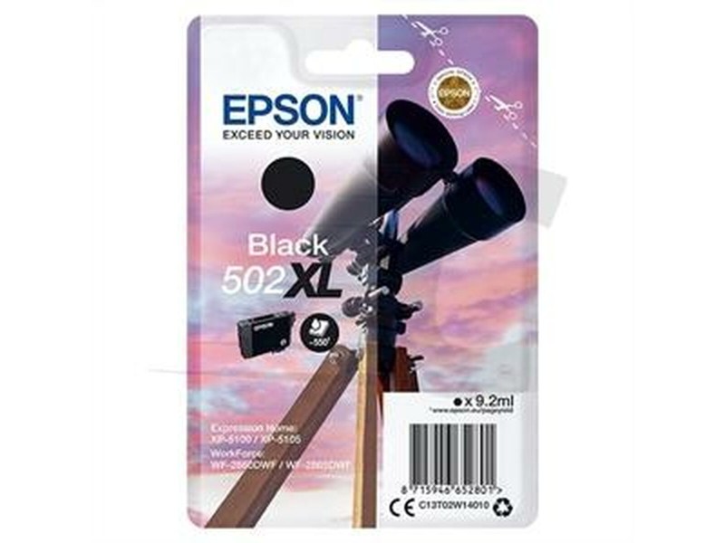 Оригиална касета за мастило Epson 502XL Черен (10 броя) NaN –  BB Касети с мастило