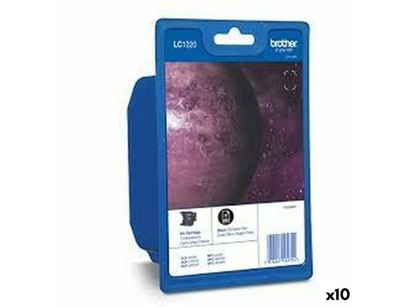 Оригиална касета за мастило Brother DCPJ725DW/J925DW/J430W Черен (10 броя) NaN –  BB Касети с мастило