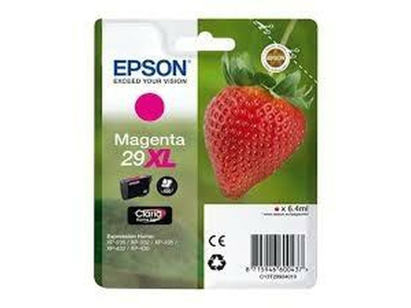 Оригиална касета за мастило Epson 29 XL Пурпурен цвят (10 броя) NaN –  BB Касети с мастило