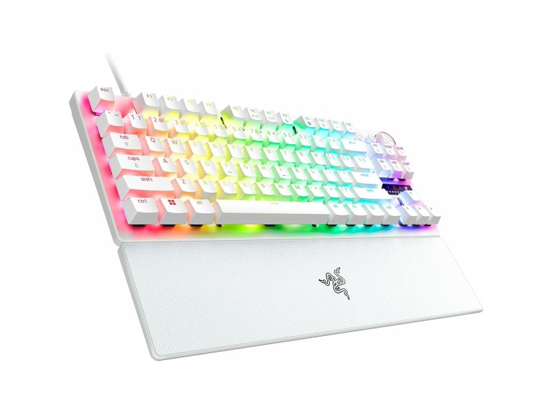 Клавиатура Razer Huntsman V3 Pro Бял Испанска Qwerty NaN –  BB Клавиатури