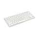 Блутут клавиатура Bluestork BS-KB-MICRO/BT/SP Бял Сребрист Испанска Qwerty NaN –  BB Клавиатури