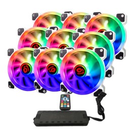 Вентилатор за кутия Talius IRIS SPECTRUM ARGB/CRONOS Ø 12 cm