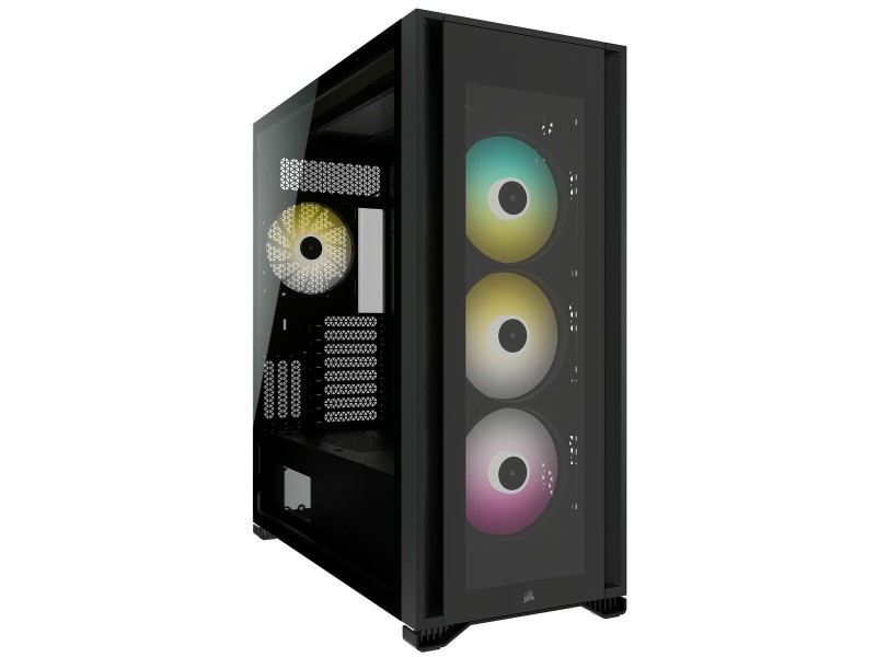 ATX полу-висока кутия Corsair iCUE 7000X RGB Черен NaN –  BB Калъфи за настолни компютри