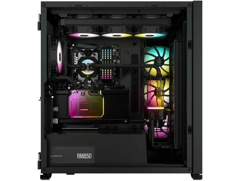 ATX полу-висока кутия Corsair iCUE 7000X RGB Черен NaN –  BB Калъфи за настолни компютри