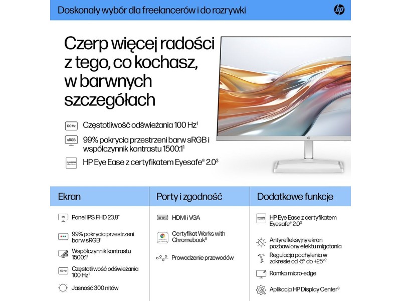 Монитор HP 94C21E9#ABB Full HD 23,8 100 Hz 50 - 60 Hz Монитор HP 94C21E9#ABB Full HD 23,8 100 Hz 50 - 60 Hz NaN – BB Монитори