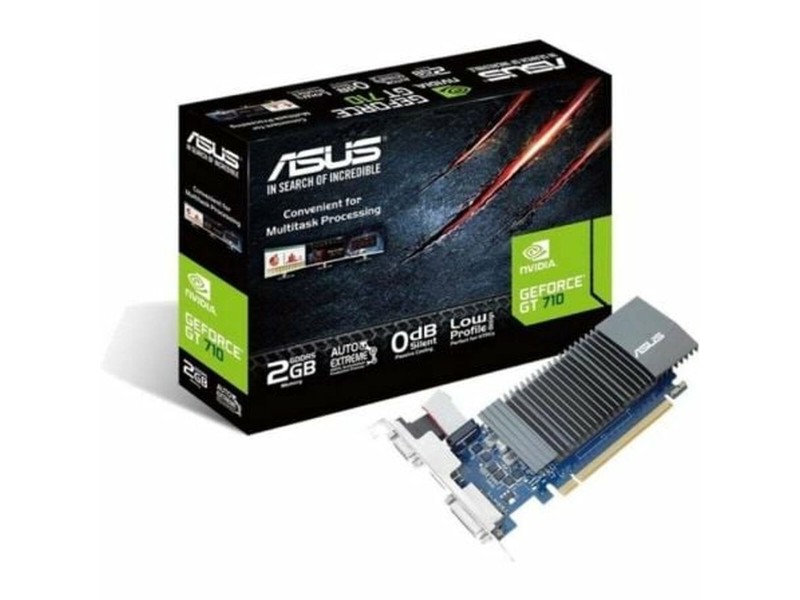 Графична карта Asus 90YV0ALA-M0NA00 NVIDIA GeForce GT 710 2 GB GDDR5 NaN –  BB Графични карти