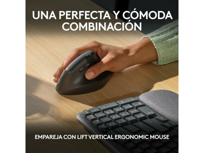 Клавиатура Logitech 920-012296 Графит испански QWERTY NaN –  BB Пакети клавиатура и мишка