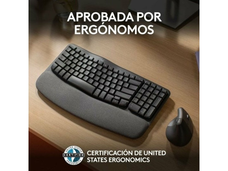 Клавиатура Logitech 920-012296 Графит испански QWERTY NaN –  BB Пакети клавиатура и мишка