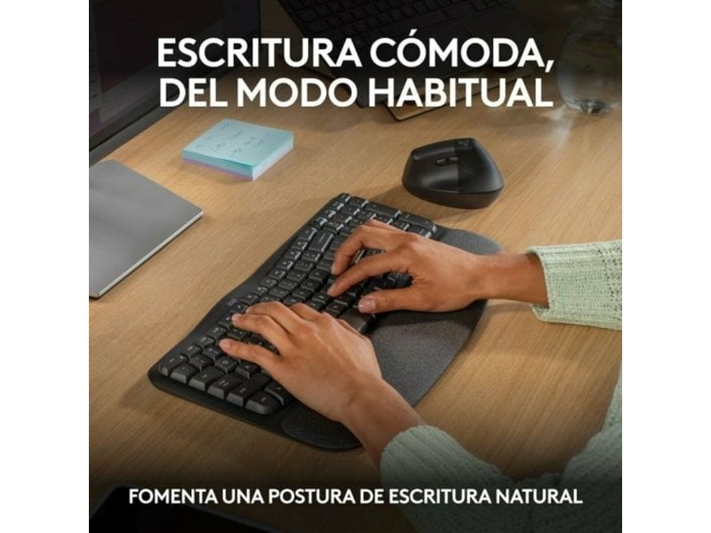 Клавиатура Logitech 920-012296 Графит испански QWERTY NaN –  BB Пакети клавиатура и мишка