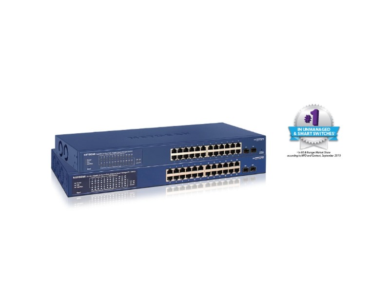 Суич Netgear GS724TPP-300EUS NaN –  BB Мрежови комутатори