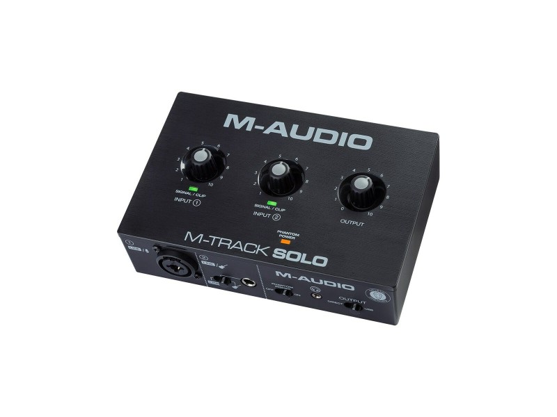 Външно записващо устройство M-Audio MTRACK SOLOII NaN –  BB Дискови рекордери