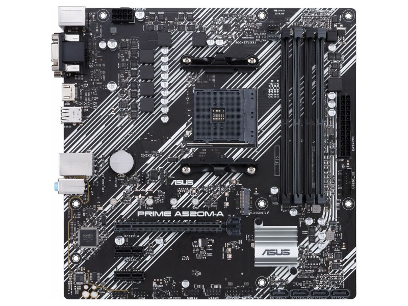 Дънна платка Asus 90MB17H0-M0EAYC AMD AM4 AMD A520 AMD NaN –  BB Дънни платки