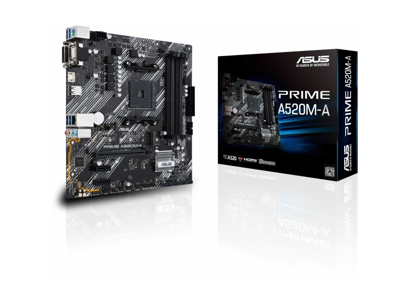 Дънна платка Asus 90MB17H0-M0EAYC AMD AM4 AMD A520 AMD NaN –  BB Дънни платки