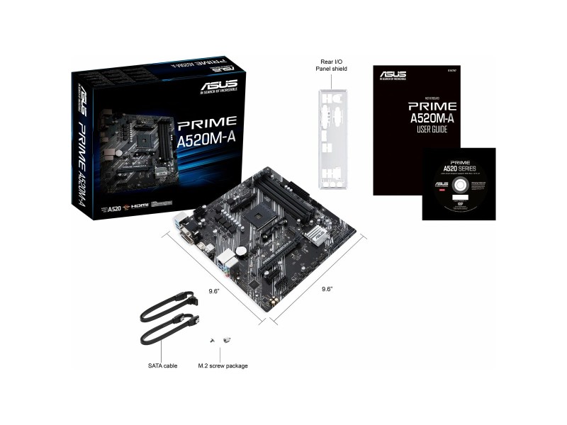 Дънна платка Asus 90MB17H0-M0EAYC AMD AM4 AMD A520 AMD NaN –  BB Дънни платки