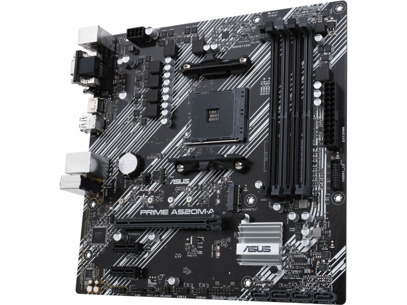 Дънна платка Asus 90MB17H0-M0EAYC AMD AM4 AMD A520 AMD NaN –  BB Дънни платки